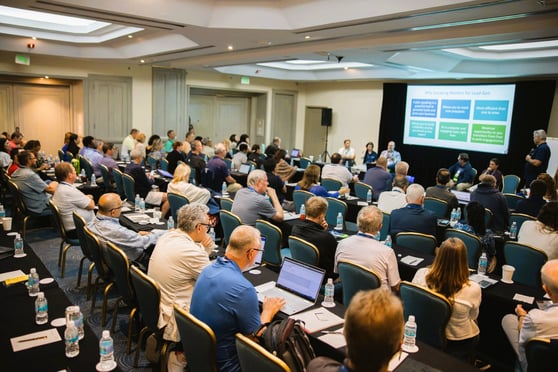 WSI Consultants sitting in a session at The WSI Global Convention