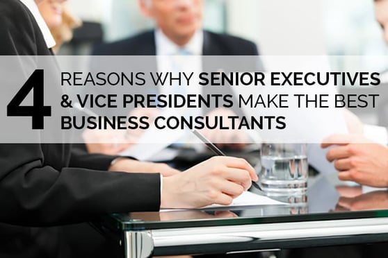 4 reasons why execs make the best consultants