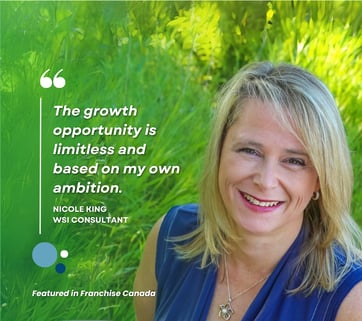 The Perfect Balance: WSI Consultant Nicole King’s Story Featured in Franchise Canada