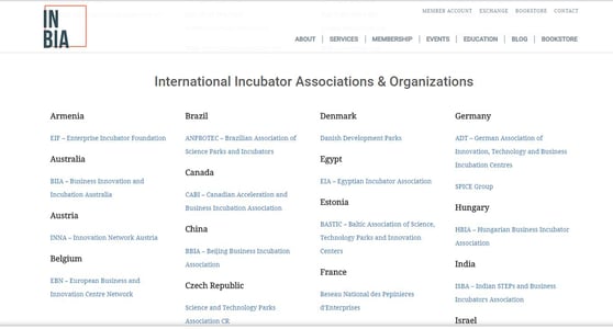 Examples of good incubators